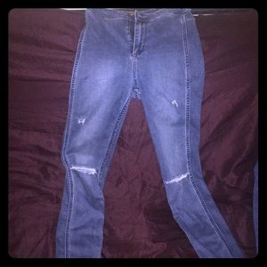 H&M Denim Skinny Leg Knickers!